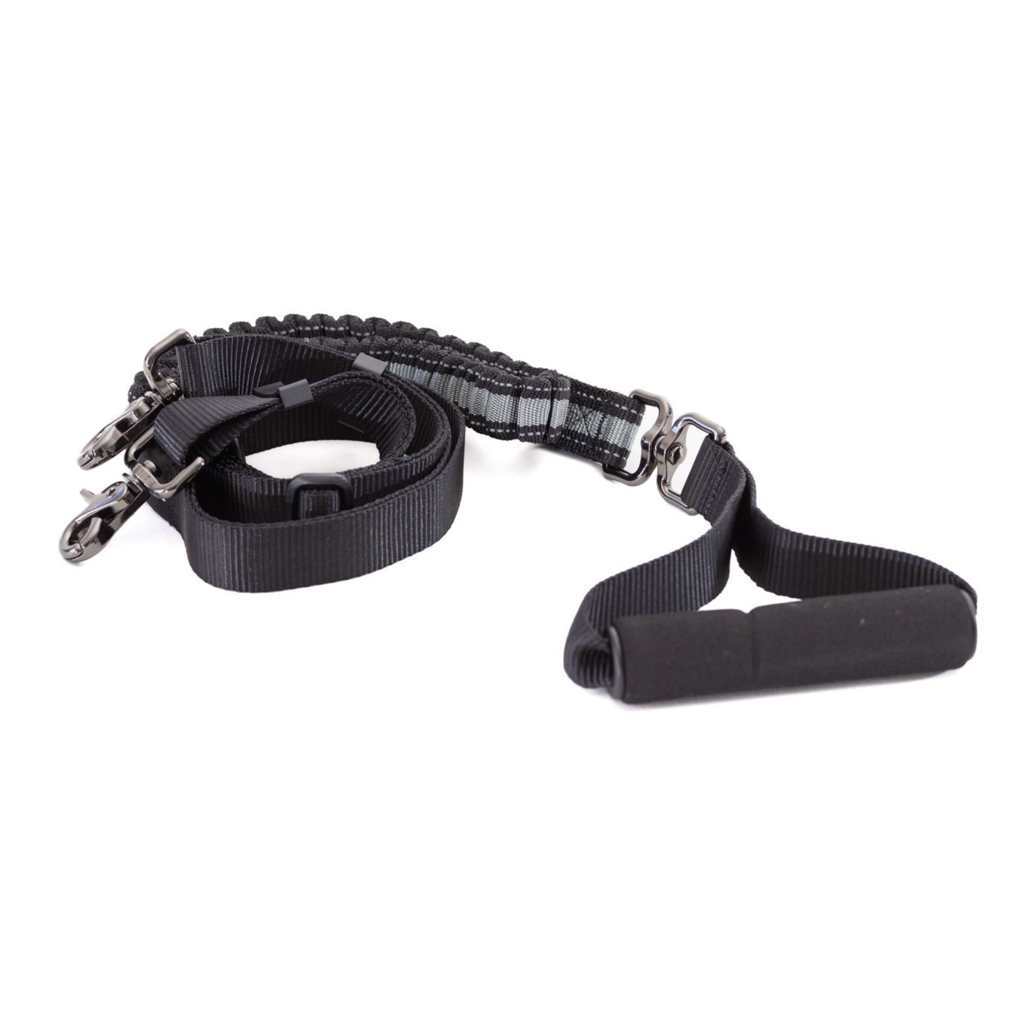 Anti Shock Reflective Double Dog Leash - Dogs Purpose