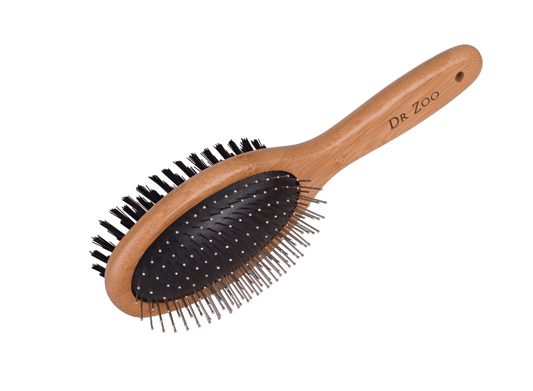 Bamboo Grooming Brush - DR ZOO - Dogs Purpose