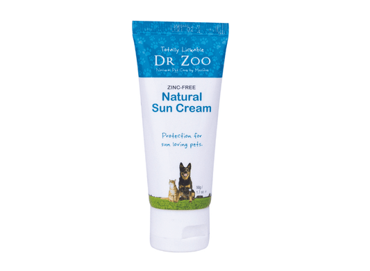 Dog Sun Cream - Natural and Zinc - Free - DR ZOO - Dogs Purpose