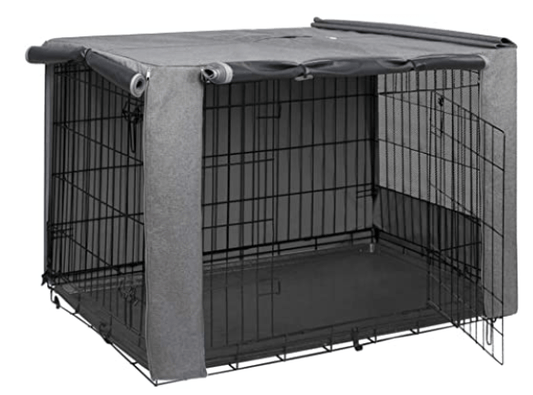 Double Door Dog Crate Cover - Dogs Purpose