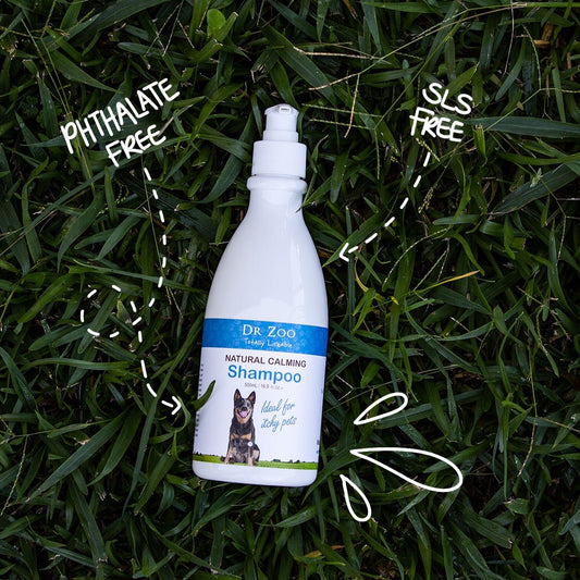 Natural Calming Dog Shampoo - DR ZOO - Dogs Purpose